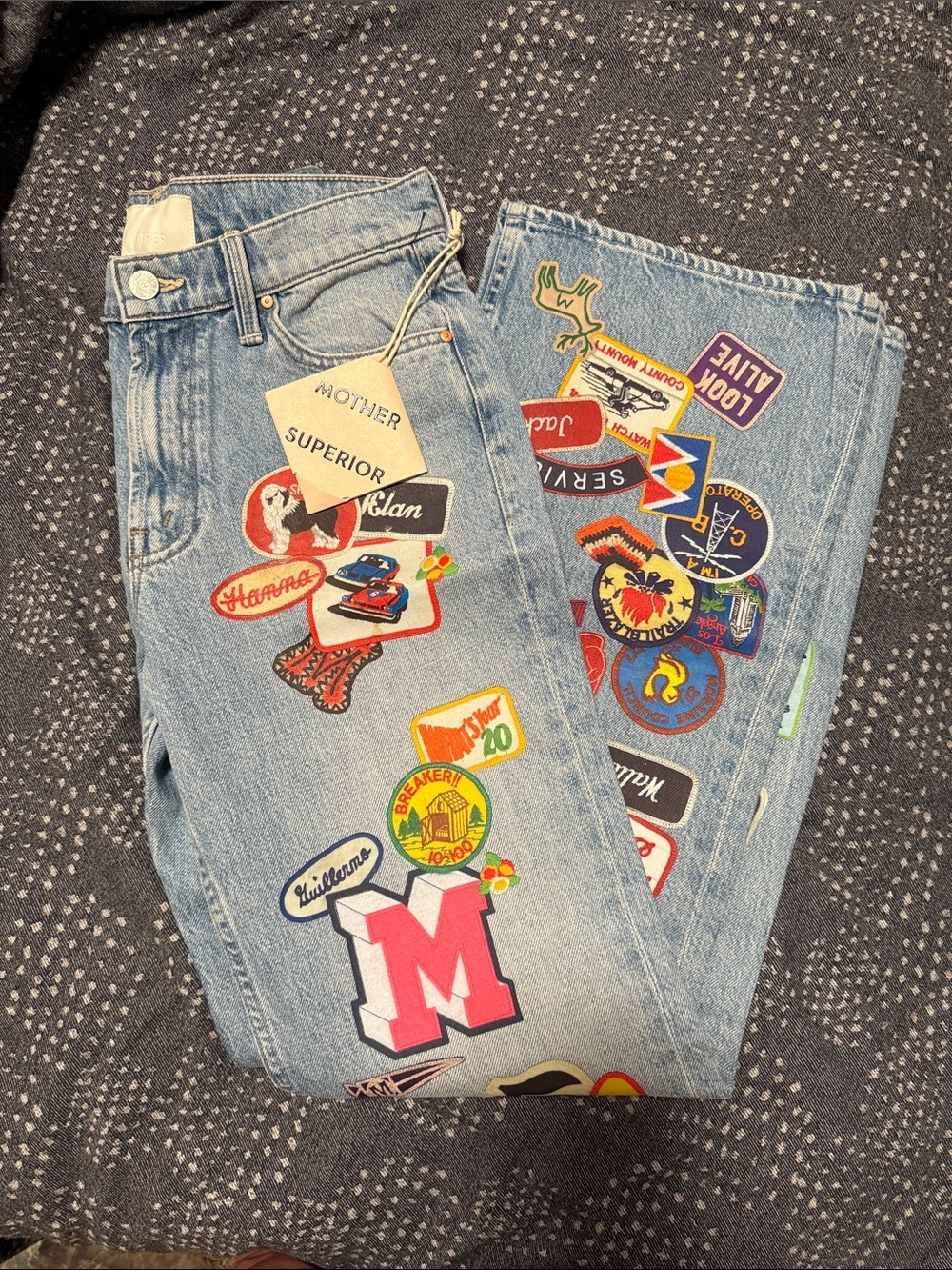 RARE ⭐️ MOTHER x FP 🍓 The Brookie Sneak in Scout It Out ⭐️ NWT